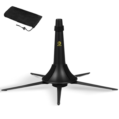KORDOS - Soporte para trompeta, metal, 5 patas y soporte, grado profesional para todos los músicos,...
