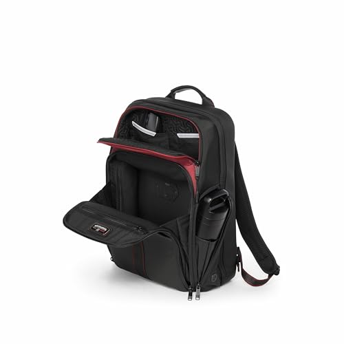 TUMI - Alpha Bravo Pro 17" Backpack - Expandable Travel and Commute Gaming and Tech Bag - Fits up to 17" Laptop - Red Ombre3