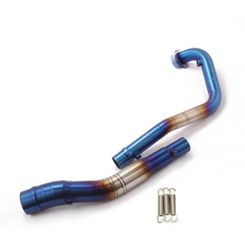 Tuyau liaison échappement moto Yamaha Y15ZR adaptateur avant inox Style 2