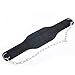 Tebery Double Stitching Dip Belt with 36-Inch Steel Chain for Weight Lifting & Body Building