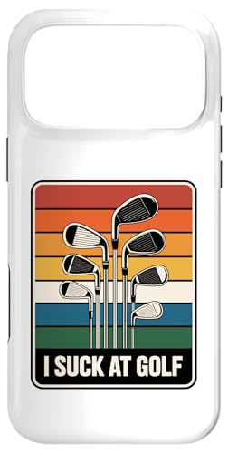 I Suck At Golf Loser Dad ȃW[N St X}zP[X iPhone 17 Pro Max p