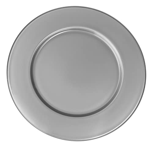 Set de 6 platos Barski de vidrio, 12.5 in diámetro miniatura 3