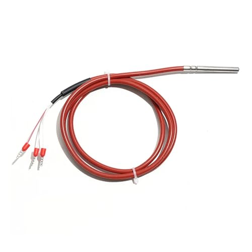 Resistencia térmica PT100 sumergible de alta temperatura y cable largo