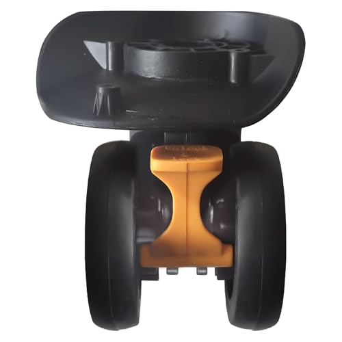 Luggage Wheels Replacement for Suitcase, Spinner 2 Wear-Resistant Mute Suitcase Rubber Swivel Caster Wheels Repair Kits Roller Tourister Travel Trunk Caster Luggage Replacement Kit4