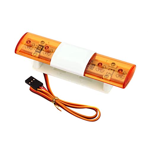 RC Car Alarming Light,WONFAST RC Model LED Police Night Light Bar Flash Lamp Compatible with...