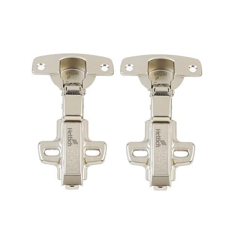 Image of Hettich Sensys Hinges, Sensys 8645I |Clip-on Soft Close Concealed Cabinet Hinges | Halfoverlay Door, Opening angle 110? - (Thickness 24mm) 9.5 Crank
