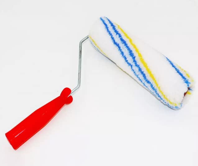 Baba Paints Red Foam Rollers Paint Brush [2] Pcs (8 INCH) Amazon.in