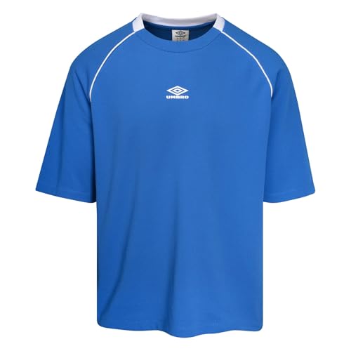 T-Shirt en Maille Umbro Panelled Homme Sport T-Shirt Manches Courtes