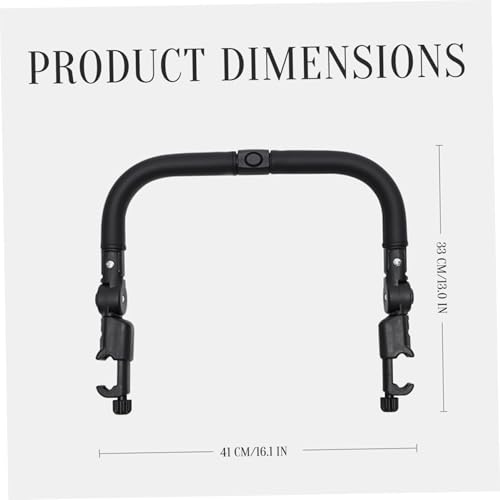 Barre de pare-chocs pour poussette design premium en cuir PU