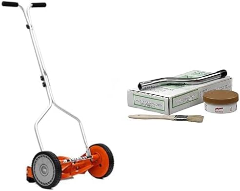 American Lawn Mower 1815-18 18-Inch 5-Blade Push Reel Lawn Mower with SK-1 Compound Sharpening Kit Bundle