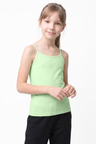 Image of Kurve Girl's Sleeveless Tank Top - Stretch Undershirts Cami Camisole, UV Protective Fabric, Rated UPF 50+ (Made in USA)