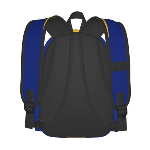 Barbados Flag Laptop Commuter Backpack Shoulder Bag Casual Back Pack Daypack Bags With Side Pockets For Work Travel Daily Use3