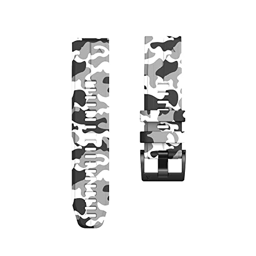Bracelet Quickfit 22 mm 26 mm camo pour montre Garmin