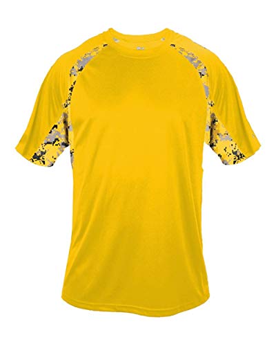 Badger Digital Camo Youth Hook T-Shirt XL Gold