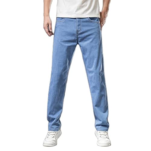 Jean classique bleu pour homme taille 40 en coton confortable - 2
