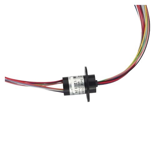 Bague collectrice 12 anneaux 2A pour transmission rotative continue