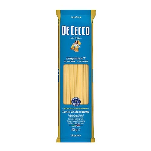 Pâtes Linguine N°7 De Cecco le lot de 4 pour vos repas en famille