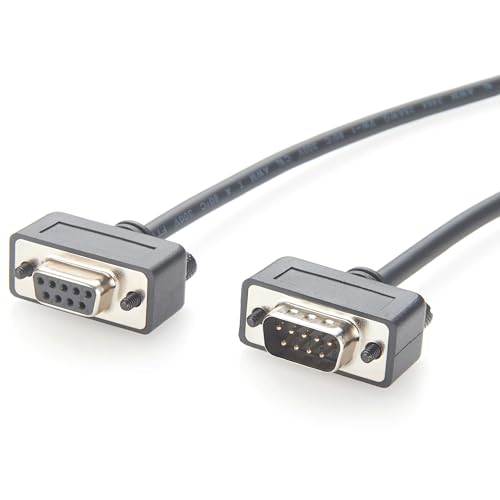 Plinkwirekb Câble DB9 mâle vers femelle CAN-Bus CiA 303-1 standard, 9 broches D-Sub, blindé, rallonge de 1 m pour CAN L, CAN H, alimentation et masse (2 m)