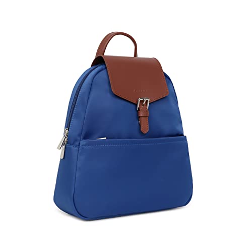 Hexagona - Sac à dos - Compatible téléphone portable - Pour Femme - Collection Pop - Azur