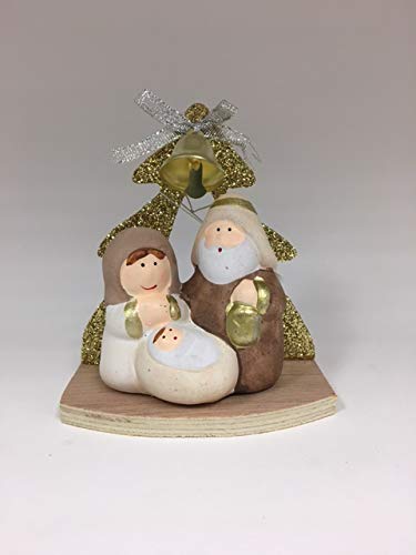 BIZZOTTONATIVITA' Table with Tree and Bell