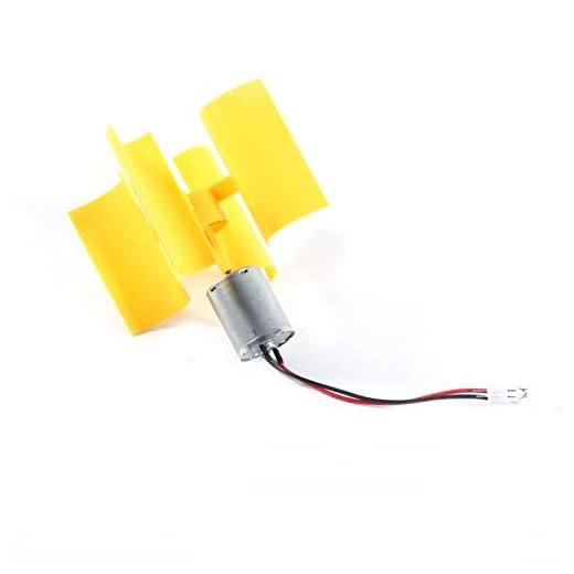 DIY Kit Små Motorer Vertikala Vindkraftverk Blad Breeze Elgenerator Modell Vindenergikraftproduktion