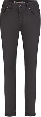 Buena Vista Damen Hose Malibu-Zip high Stretch Twill (DE/NL/SE/PL, Alphanumerisch, M, Regular, Regular, Black)