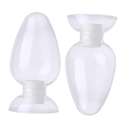 FUNOMOCYA 2pcs Bottle Lab Glassware Lab Test Tube Laboratory Glassware Clear Test Tube