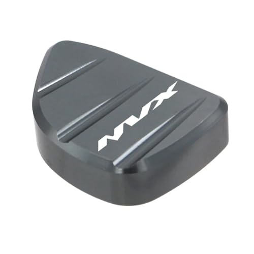 Motorrad Fuß Seitenständer Pad Für YAMAHA NVX155 Für AEROX 155 Ständer Unterstützung Platte Verlängerung Zubehör Straße(B Gray)