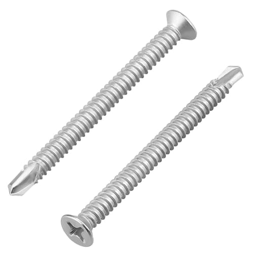 Vis autotaraudeuses inox 410 pour fixer sans pré-percer tôle et bois