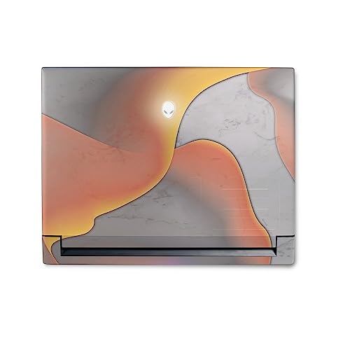 Image of MightySkins Skin Compatible with Alienware M18 R1 (2023) Full Wrap Kit - Marble Magma | Protective, Durable, and Unique Vinyl Decal wrap Cover | Easy to Apply & Change Styles | Made in The USA