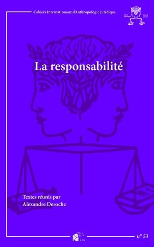 livre La responsabilité