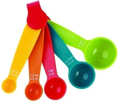 T4GMeasuring Spoon Set of 5 Pieces - Kitchen Tool/Baking Tool (Spoons 5)