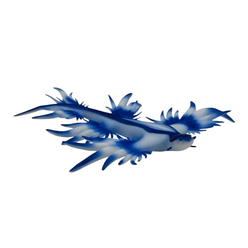 Bullyland 67511 - Spielfigur Blaue Ozeanschnecke, ca. 6,5 cm große Tierfigur, detailgetreu, PVC-frei, ideal als kleines Geschenk für Kinder ab 3 Jahren