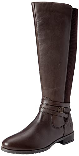 Hush Puppies Vanessa, Botte mi-Mollet Femme, Marron, 40.5 EU Cover