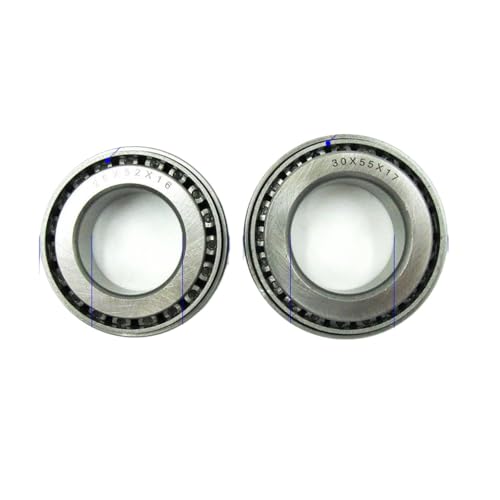 Moldoccicleta 1 Pair Volicadizos de Rodillos de cónicos directivos compatibles con Bicicletas Todoterreno