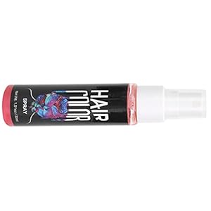 Tijdelijke Kleurspray, Spray Op Haarverf Niet-Irriterende Spray Haarverf Haarverfspray Haarkleurspray Voor Mannen En Vrouwen(Roze, Pooldieren)