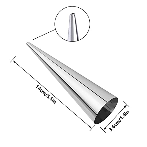ZDNT 12 Pezzi Croissant Cannoli Tubi,Cannoli