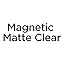 Transparente Mate Magnético Transparente Mate Magnético