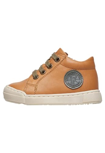 Falcotto Alstro Zip, Zapatos Niños y Adolescentes Niños y Adolescentes, Marrón Leather, 19 EU
