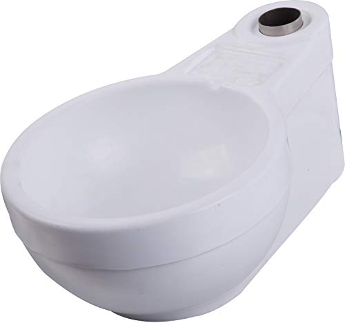 ZY Marine Boat Caravan RV Camper White Acrylic Sink 485310220mm GR-Y002 (with Faucet)