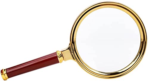 3X lupa portátil 75mm lente óptica leitura lupa lupa para idosos ler moedas selos mapa inspeção dege