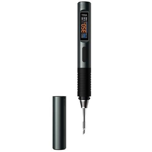Fer à souder intelligent T90A 140W avec 3 pointes réglables et support TH30 - 8