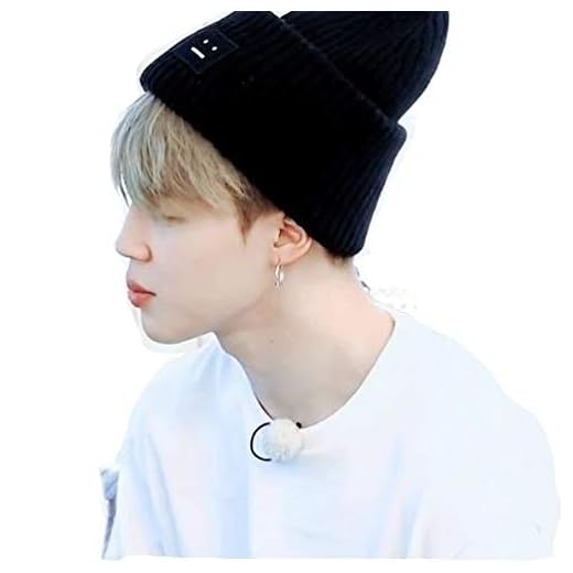 Bangtan Boys Jimin Bon Voyage Black Beanie Hat Love Yourself Answer Idol Fake Love DNA