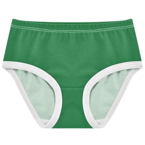 Joisal Viridian Green Little Girl Panties Girls Underwear Toddler Cotton Durable Kids Undies Briefs 2t - Main Image