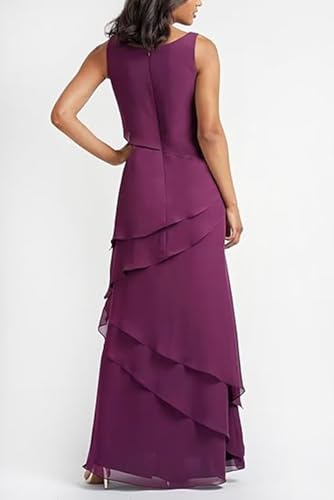 Grandmother of The Bride Dresses with Jackets for Wedding Long Chiffon 2 Piece Mother Bride Gowns 20254