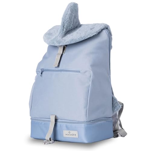 Miniware Kai the Shark My First Pac Pac - 2 in 1 Backpack and Lunch Bag - Insulated Kids Backpack with Attached Lunch Bag - Durable, Adjustable, and Comfortable for Ages 3+