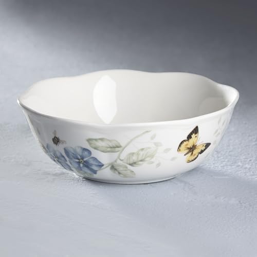 Image of Lenox Butterfly Meadow 4-Piece All-Purpose Bowls, Salad Bowl Set for 4
