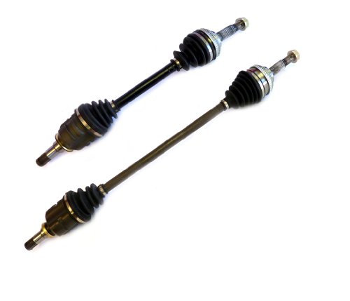 DTA TO87838784A front Left Right Pair - 2 New Premium CV Axles (Drive Axle Assembly) Compatible With 1993-2002 Geo Prizm; Corolla. Fits Either ABS or None ABS Model