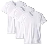 Polo Ralph Lauren Slim Fit w/Wicking 3-Pack V-Neck White/Cruise Navy Pony Print LG