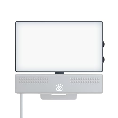 Image of iContact Camera Pro 4K HD Light Panel | Eye Contact, Noise Cancelling Mic, Plug and Play USB, Zoom Certified, Works with Teams, Meet, Streaming
